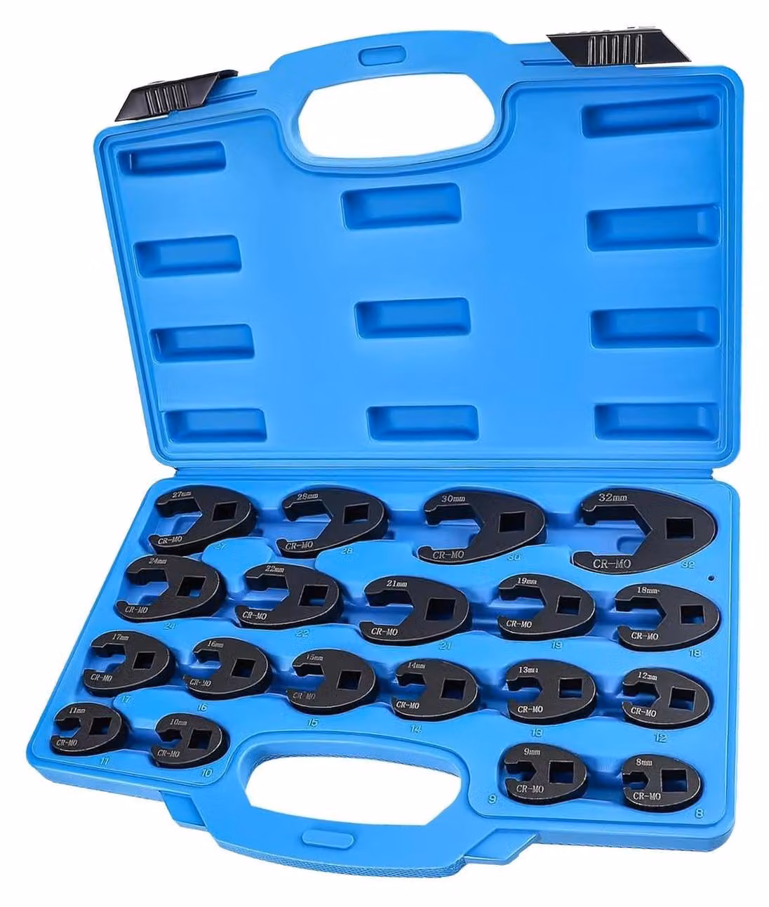 Elzusha - Set di 19 chiavi a bussola antiscasso (azzeramento contachilometri) con attacco da 3/8" e 1/2", realizzate in acciaio CR-MO