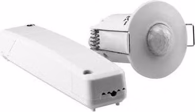 Grothe rivelatore di movimento PIR da superficie, soffitto, incasso 94506 360 ° relè bianco IP20 (94506)