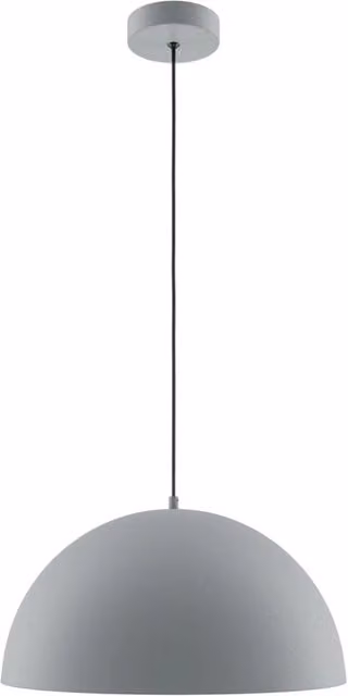 Lampadario sospeso moderno Maytoni in metallo grigio con 1 luce E27