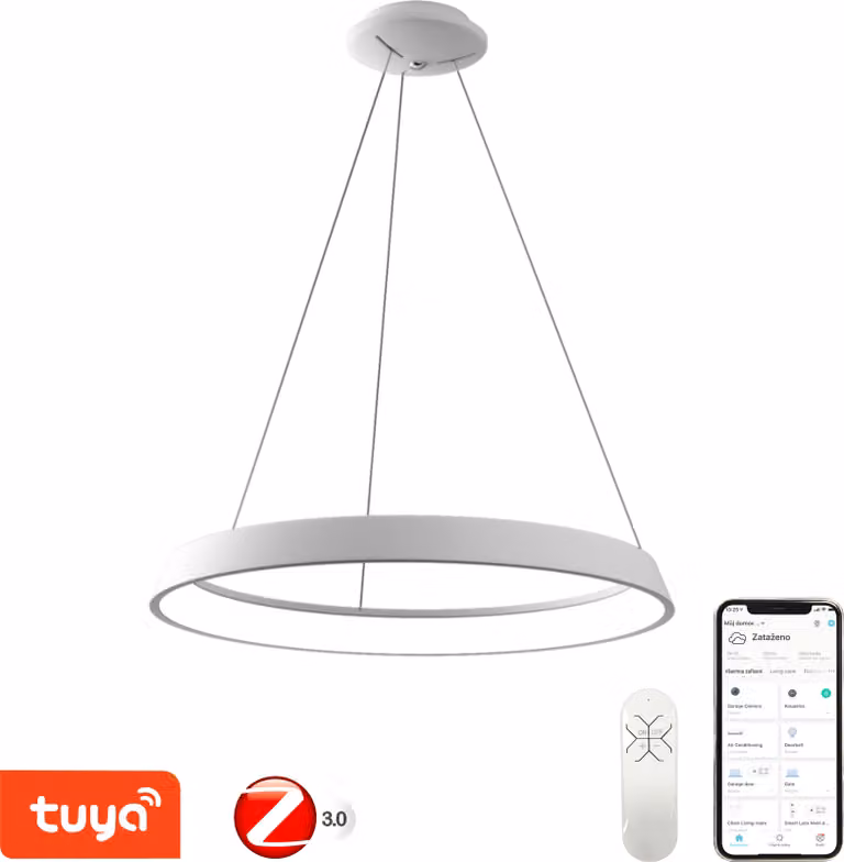 Immax NEO LIMITADO Apparecchio a sospensione intelligente 80cm 48W bianco Zigbee 3.0
