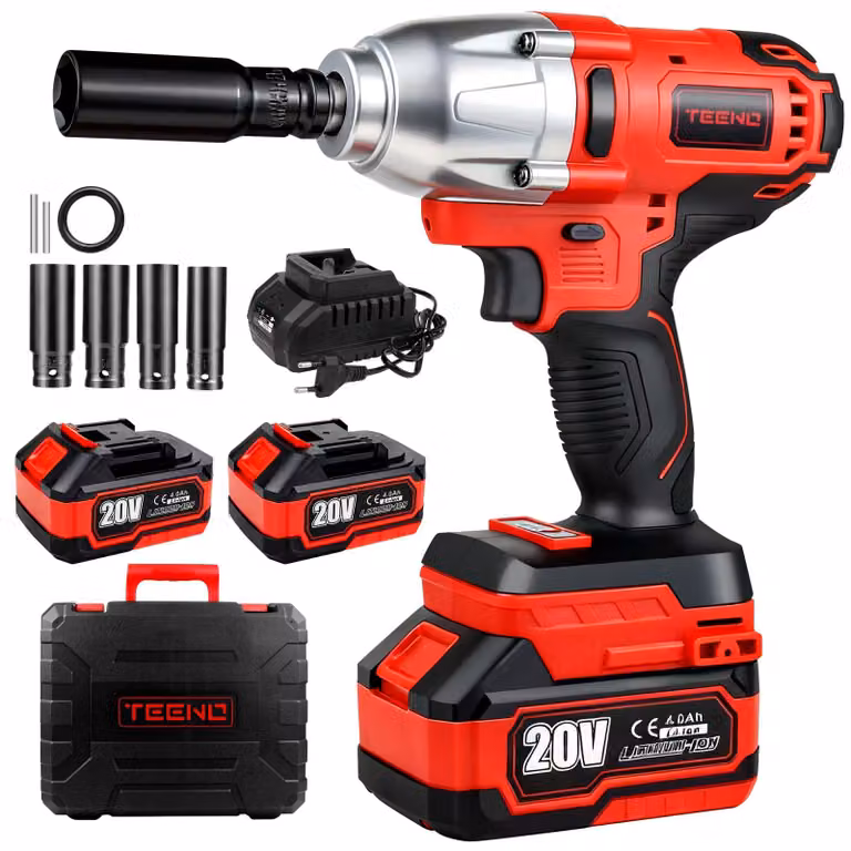 Chiave a percussione brushless - Coppia: 600 Nm - Attacco: 1/2 pollice