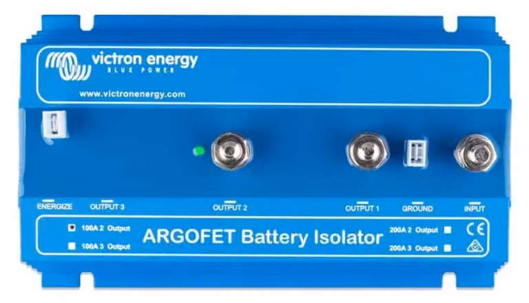 Distributore di carica Victron Argofet 2 x 100 A , 1 pezzo