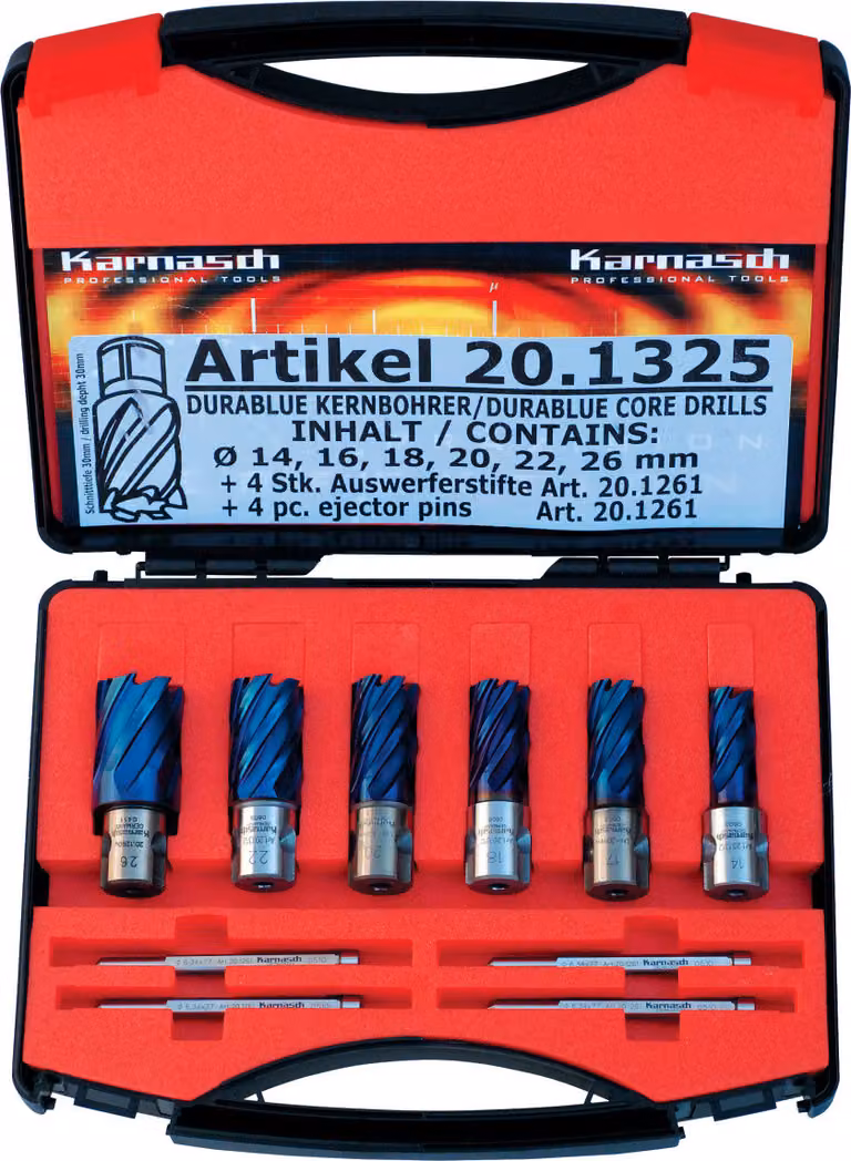 Set di punte a Metallkraft BLUE-LINE SET 30, 38720.1325