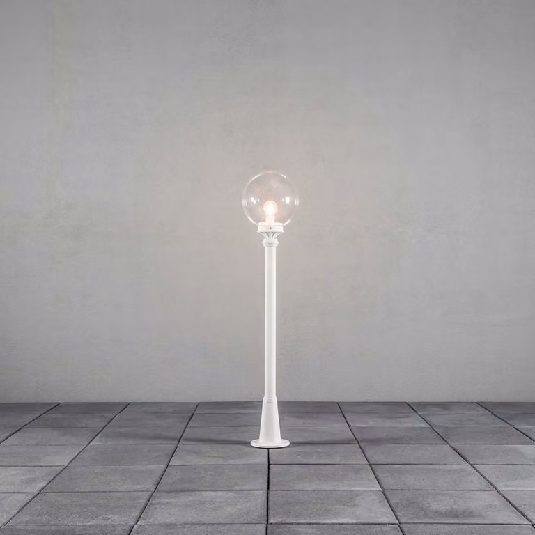 Lampada da percorso Orion bianco opaco,