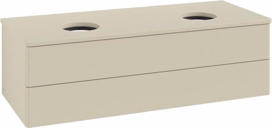 V&B Mobiletto senza struttura frontale, con illuminazione Antao 120x36x50cm, WBP colore Lac, si Gr m Lac