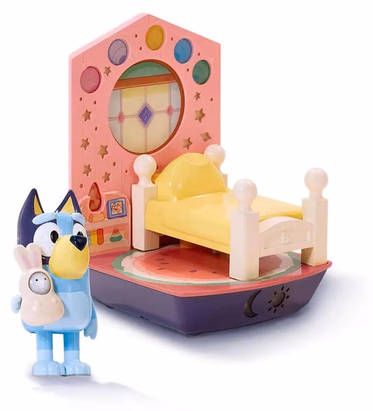 Lampada da notte/torcia elettrica e sveglia educativa - Bluey - La camera di Bluey