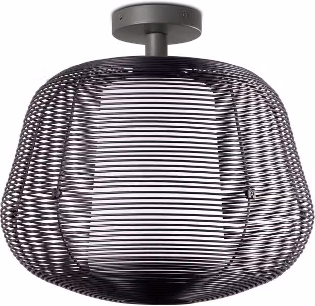 NARA S Sospensione fissa nero 1xE27