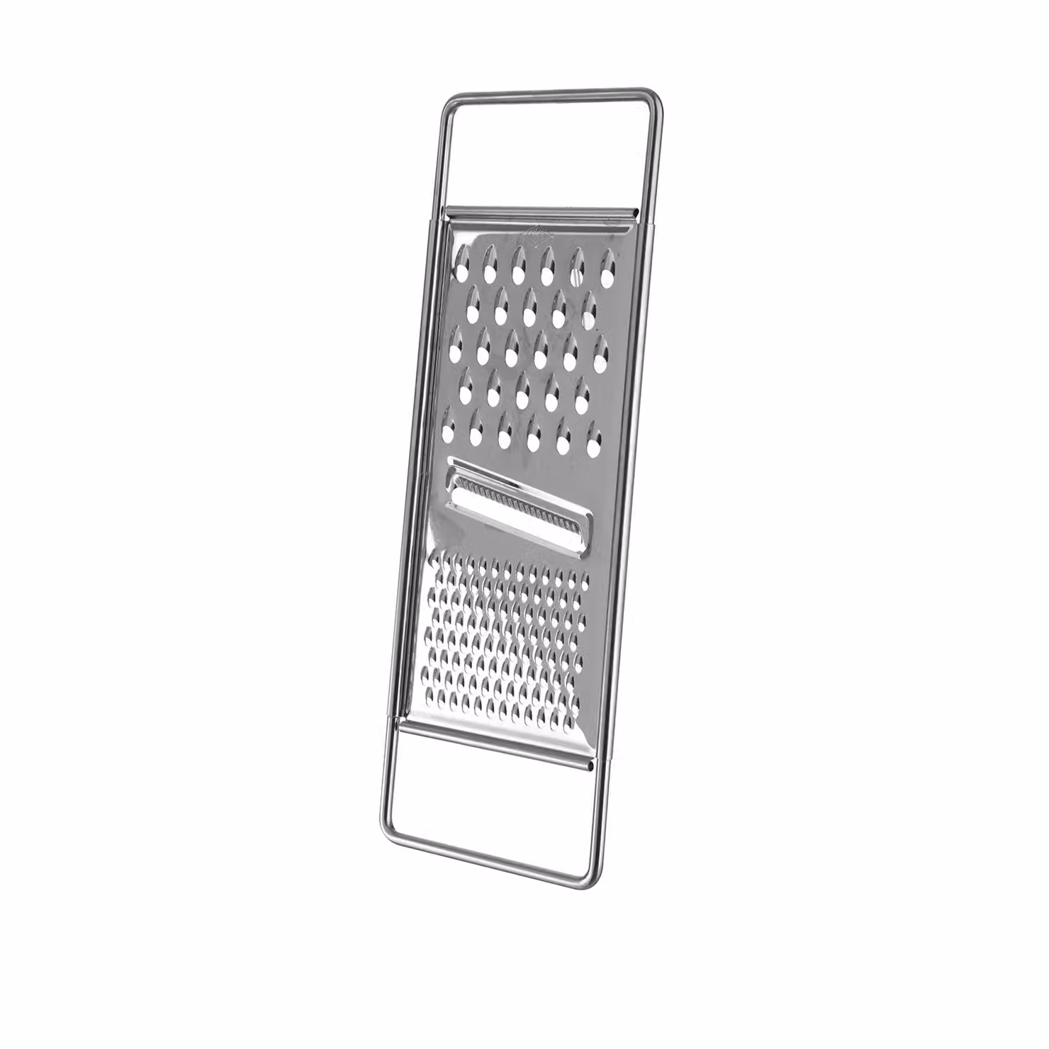 Grattugia fine Kasanova rettangolare in acciaio inox color argento – 2