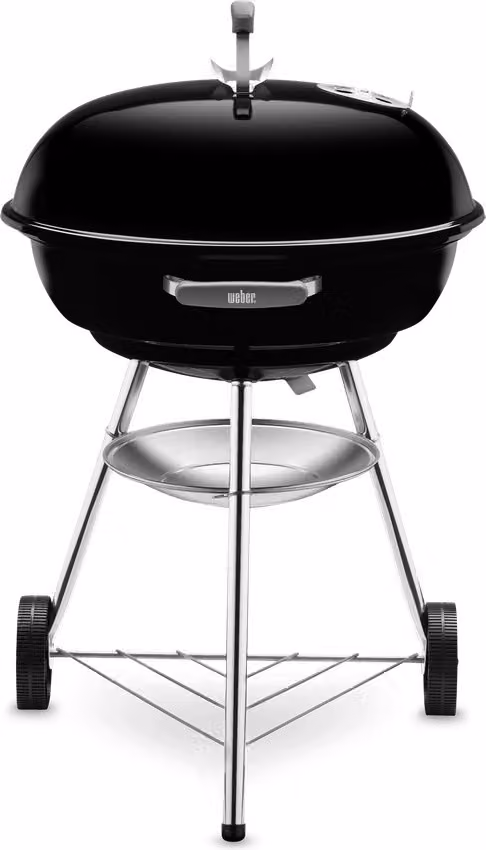 Barbecue Weber Compact 57 Kettle Grill a Carbonella Antracite Nero