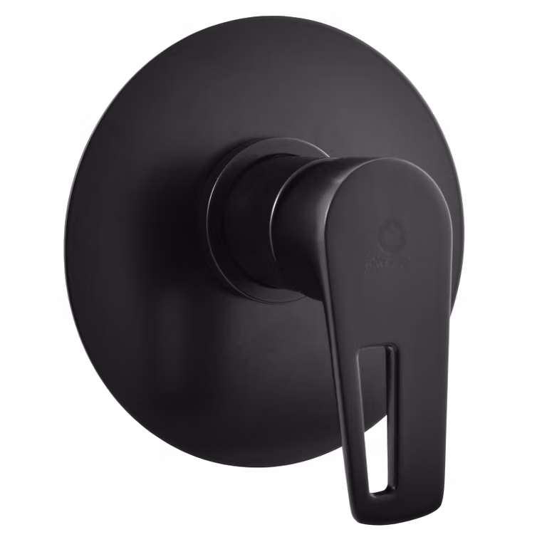 RAV Slezák Slezák Rav CO283LCMAT Miscelatore da incasso per doccia, nero opaco Colore: nero opaco