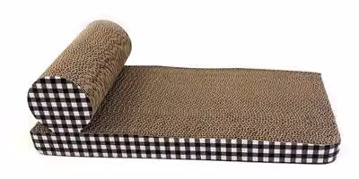 Happy Pet Tabby Patch: tappetino graffiante a forma di chaise longue in cartone