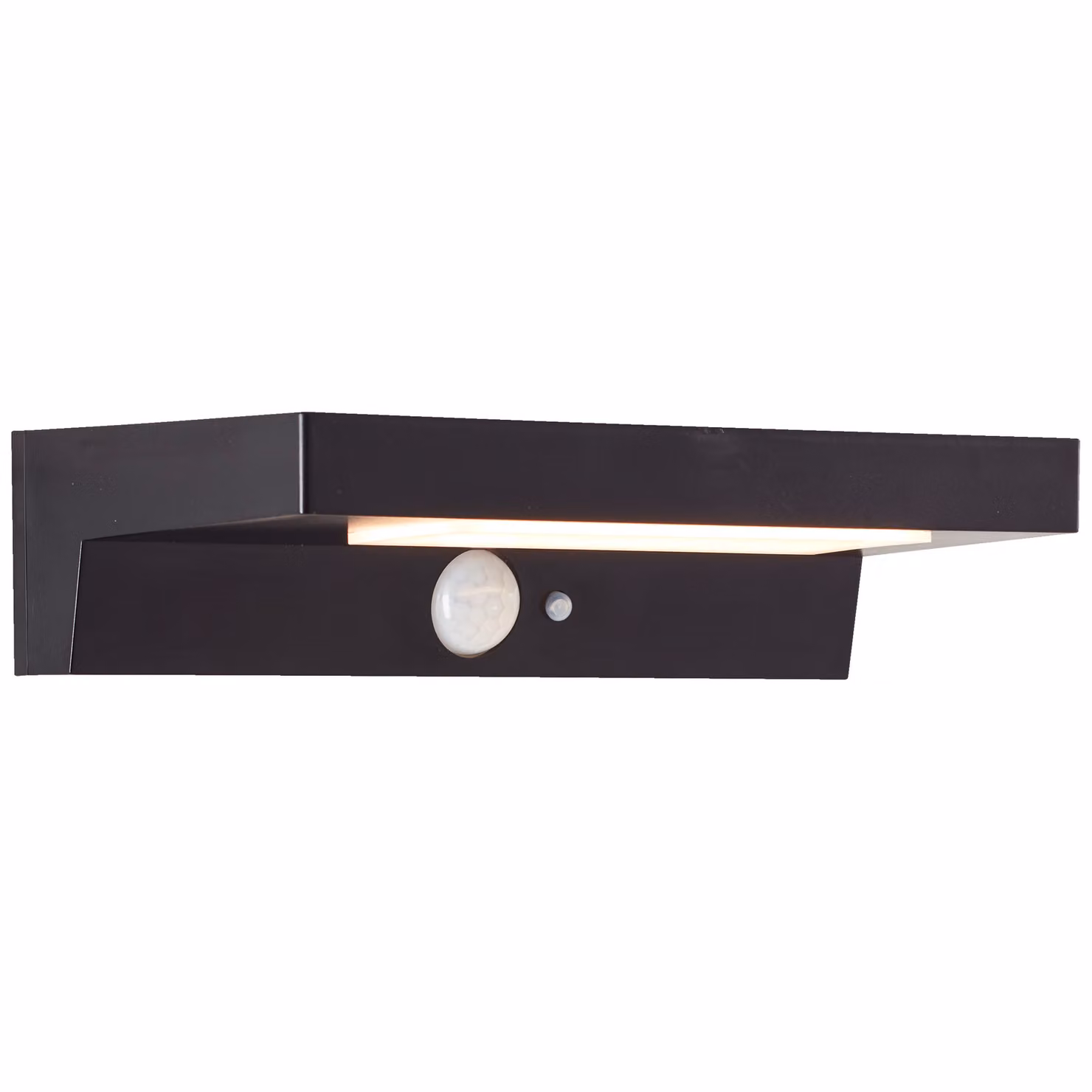 Lampada da parete per esterni a LED, solare, rilevatore di movimento, 5 x 21 x 11 cm, 3W, 430 lm