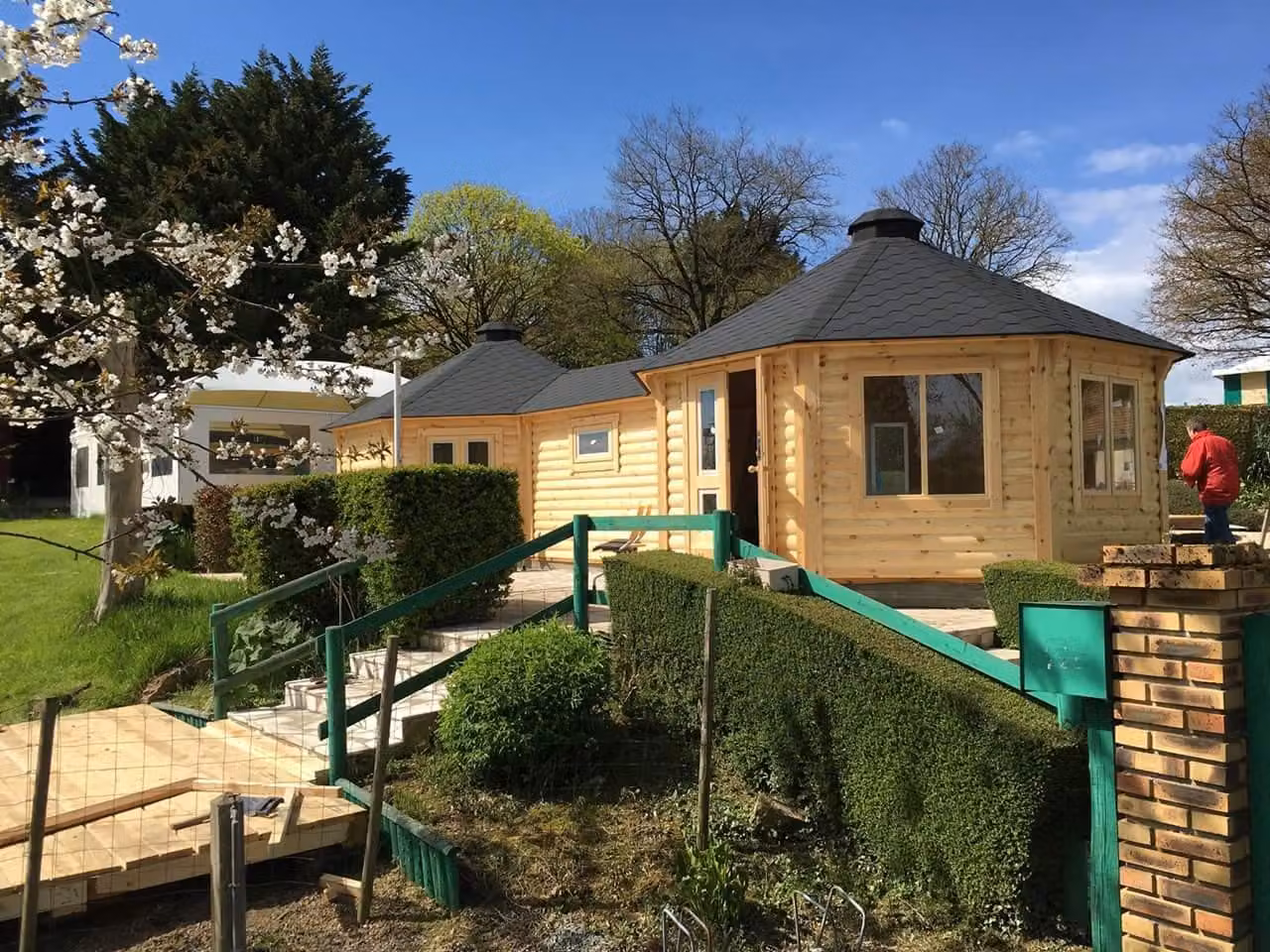 Pavillon Gartenpavillon Grillkota Grillhütte Holz Rustikal Pavillons & Pergolen