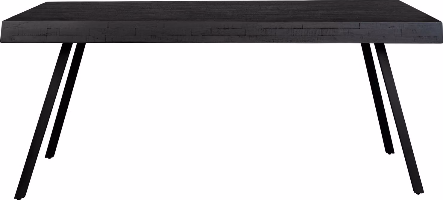 Housecraft Living Suri Tavolo da pranzo in legno 160x78 Nero
