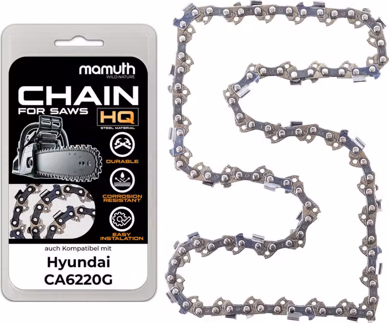 Catena per sega 50 cm 1,5 mm 0,325" 76TG per Hyundai CA6220G