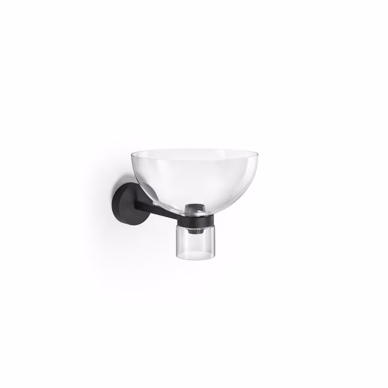 Flos - Nocturne W Bowl - Parete - Nero