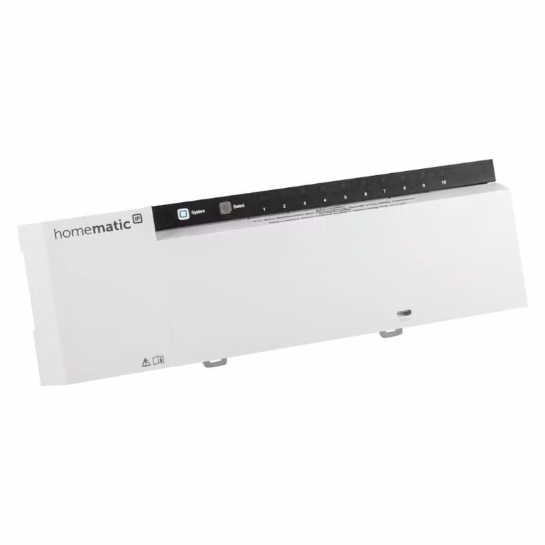 Attuatore per riscaldamento a pavimento cablato Homematic IP, 10 canali, 230V