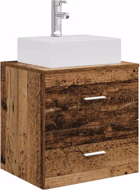 Mobile Lavabo | Armadio Lavabo da Parete Legno antico 49,5 x 41 x 62,5 cm