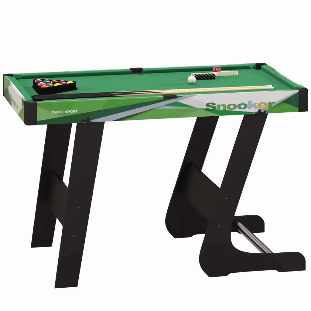 Tavolo da biliardo pieghevole SPORTNOW verde 104 cm – 2