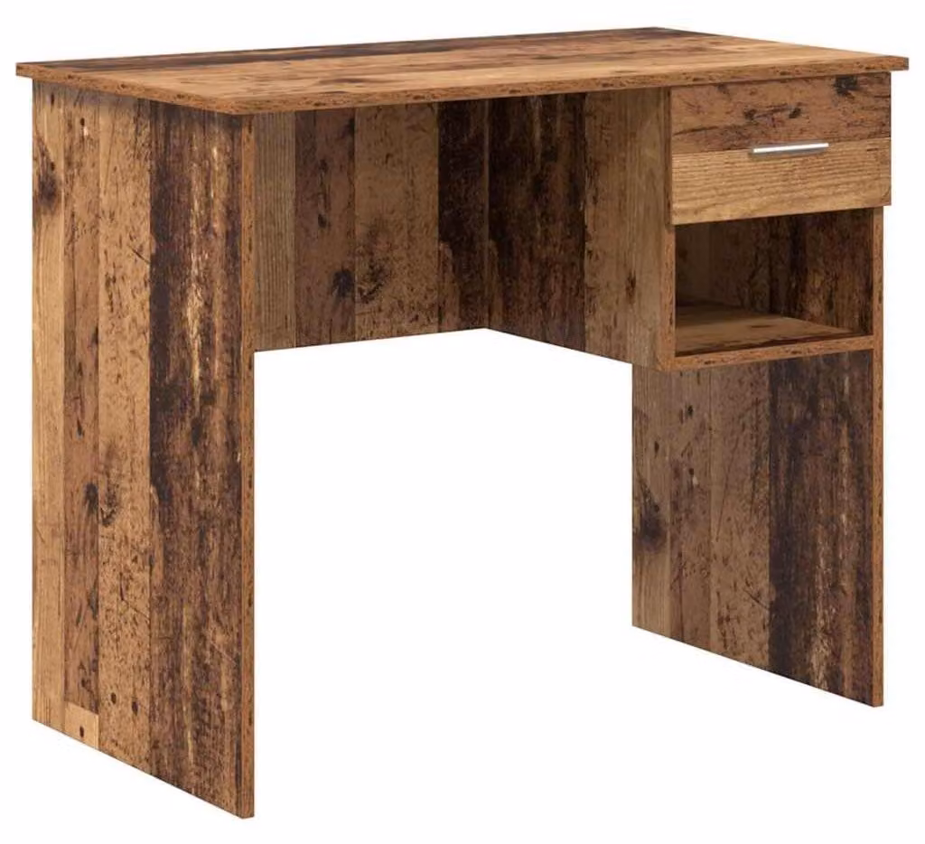 Scrivania moderna, modello "Lade en Plank", dimensioni 90 x 49 x 75 cm