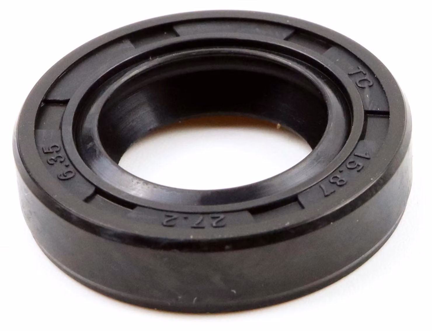 Guarnizione radiale per albero, dimensioni 15,87x27,2x6,35 mm, materiale NBR 70, conforme alla norma DIN 3760