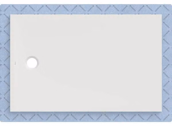 Geberit CleanFloor30 surface de douche, intégrée, avec voile d'étanchéité, 140x90cm, 551.015.00.1, 551.015.00.1