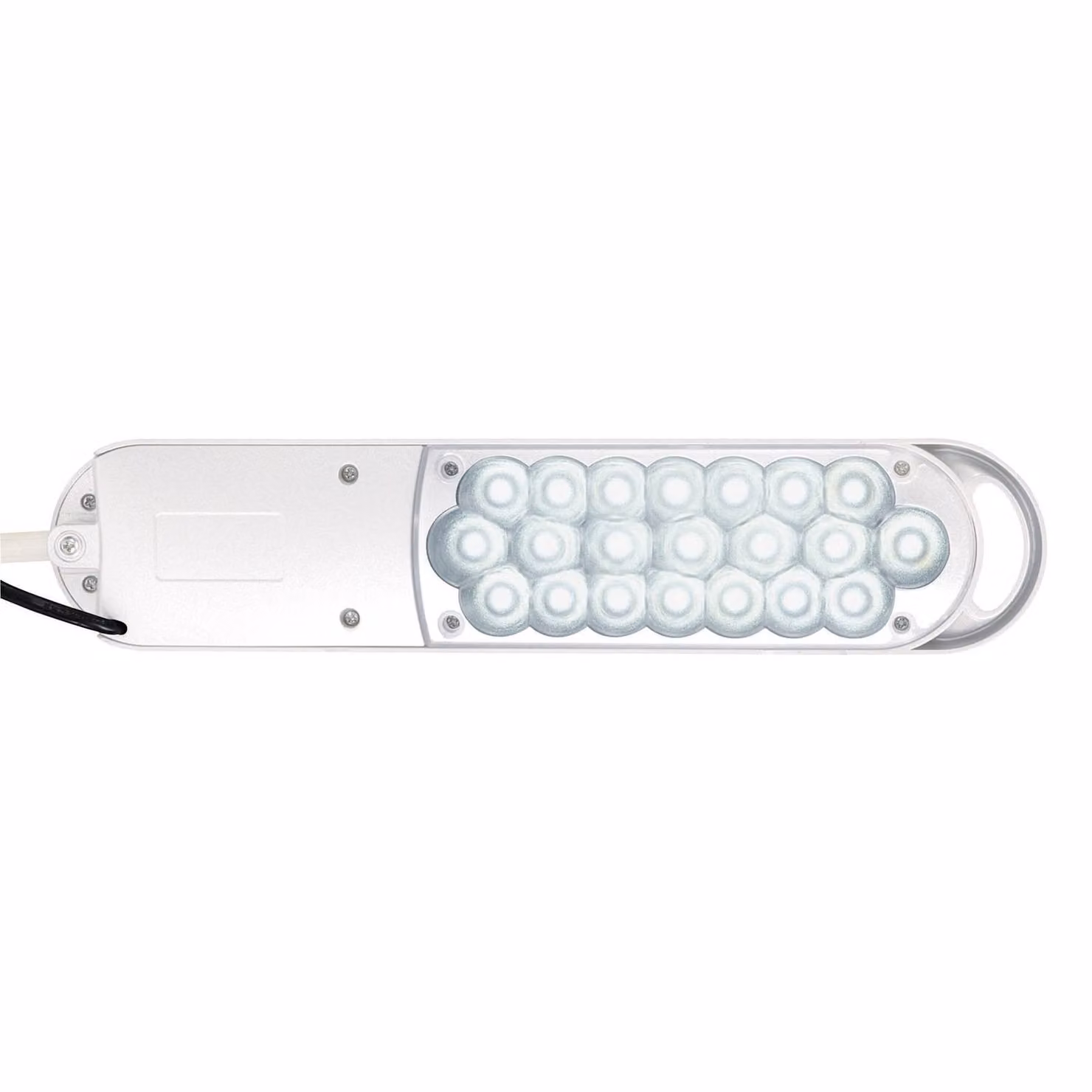 Maul Lampada da scrivania con morsetto MAULatlantic, Bianco / Opale, Studio / Ufficio, Metallo, Moderno, Lampada con morsetto