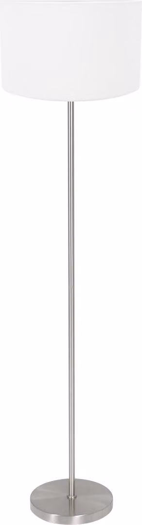 Lampada da terra - acciaio bianco - NOOR - metallo tessile - lampada d'atmosfera - E27 - 4432ST - Mexlite