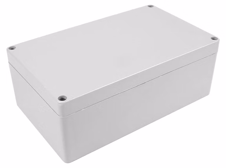 Solidchoice - Scatola di derivazione impermeabile - Antipolvere - Lunga durata - Grigia - Scatola di derivazione universale - Ideale per uso esterno - 200x120x75 mm