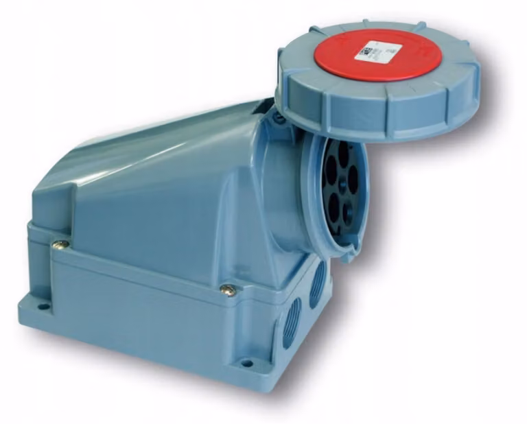 Presa a muro Elso CEE, 63 A, 5p, 6h, IP66/67, 1 pz.