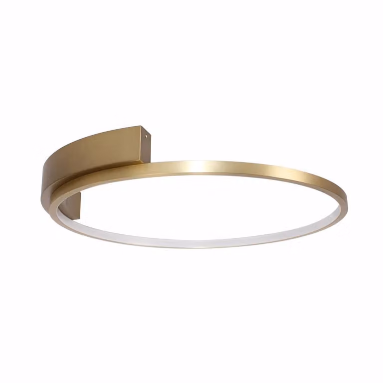 Rabalux Lampada a soffitto LED dorata Holize, 420mm, 23W, modello 71287