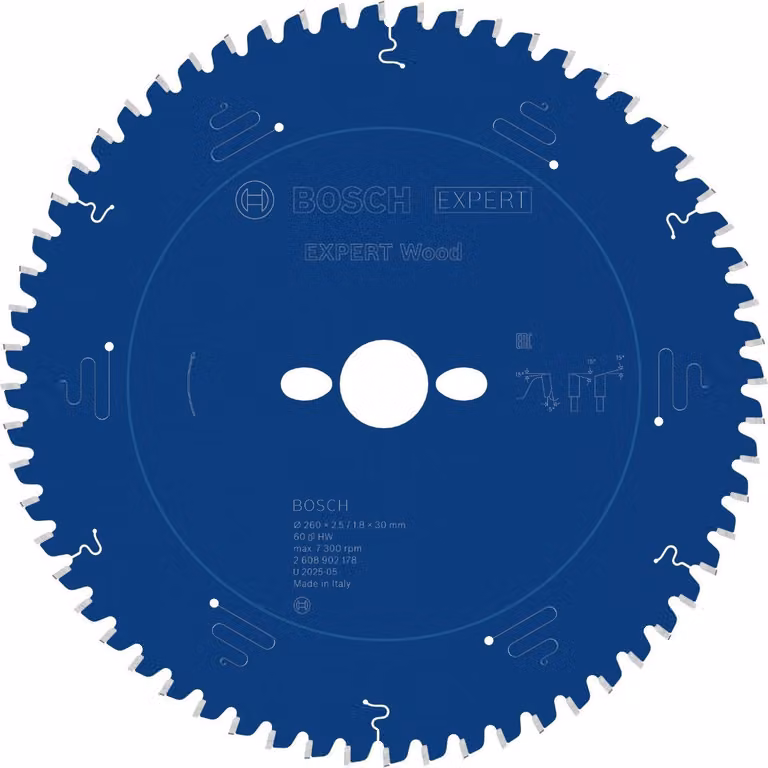 Lama circolare Bosch EXPERT Wood, 260x30 mm, Z60