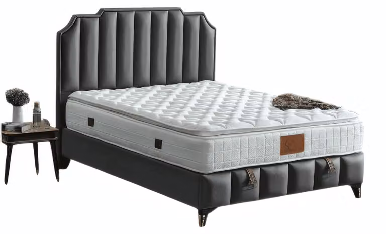 Komfortdoppelbett Bett Schlaflager Komfortbett Schlafstelle Zweibett Großbett