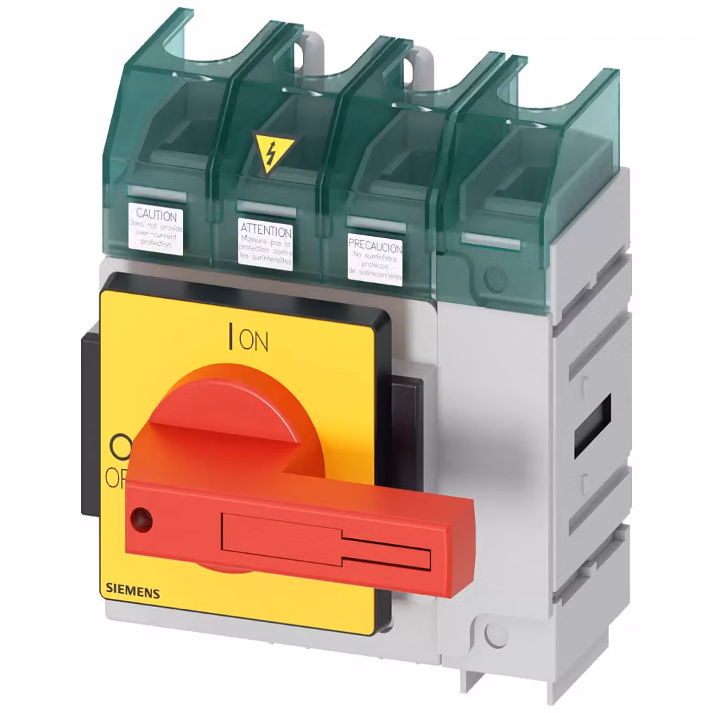 Siemens SENTRON, sezionatore 3LD5 UL, interruttore di arresto di emergenza, a 4 poli, omologato 3LD56000TL13