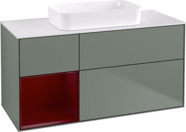 Mobiletto V&B Finion 120x60 cm, Reg li Peo, Oli. Laccato opaco