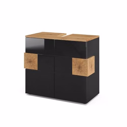 Vicco Mobile sottolavabo per bagno Eden, Antracite, 73.1 x 64 cm