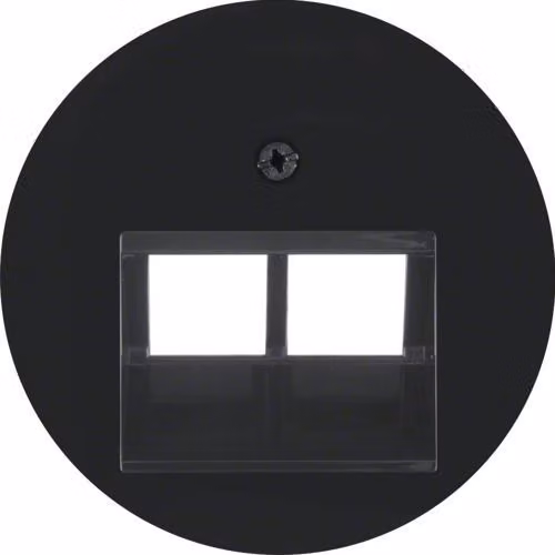 Piastra centrale Berker bw/gl 14092045