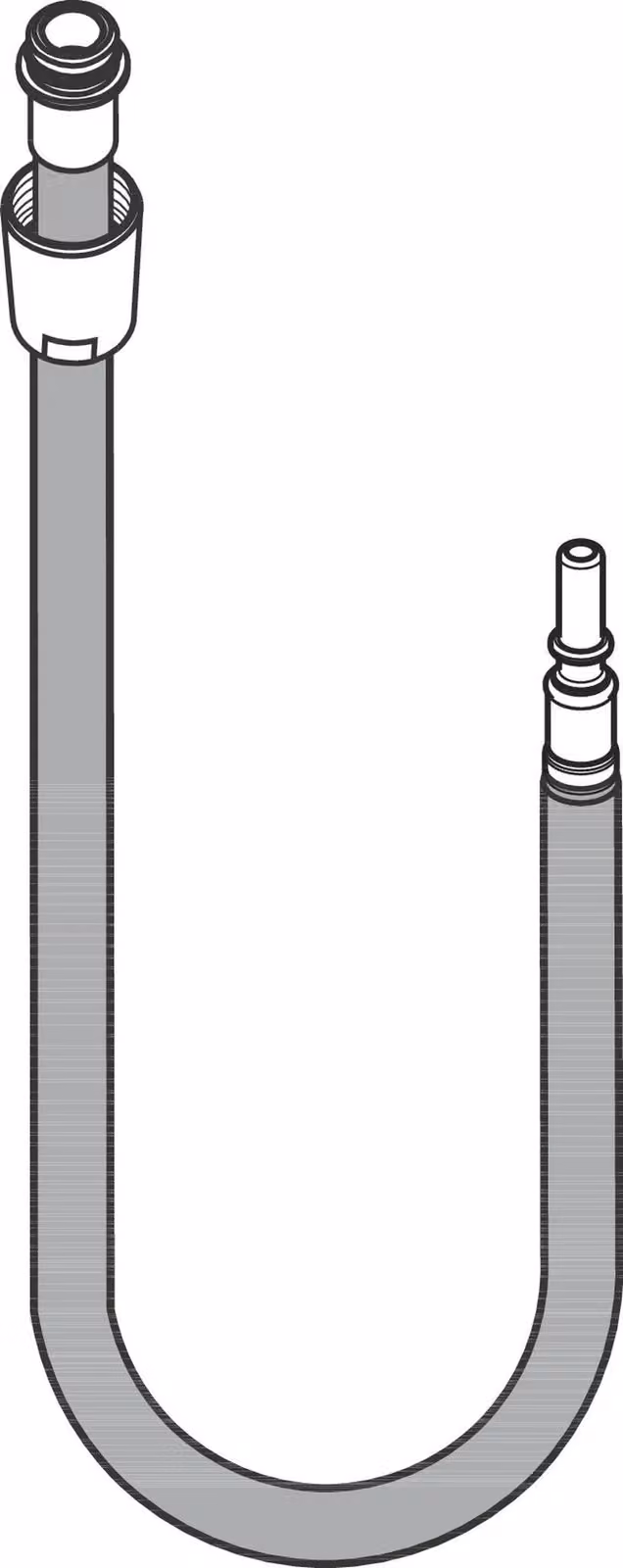 Tubo flessibile hansgrohe per miscelatore lavello 1250 mm, 1 pz.