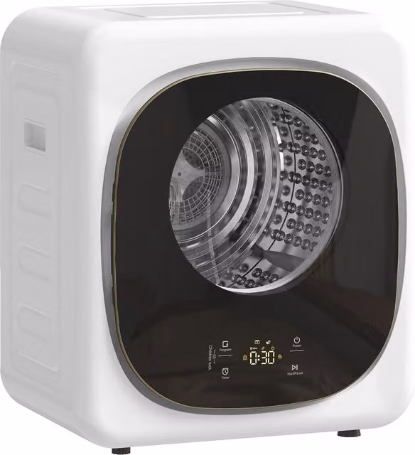 Asciugatrice per Biancheria 4 kg ¨C Minimal ¨C Bianco e Nero