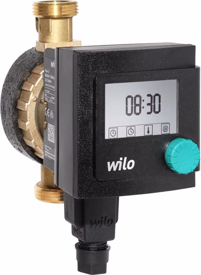 Pompa ad alta efficienza a rotore bagnato Wilo Star-Z NOVA T, G1-PN10, 1x230V, 7W, 1 pz.