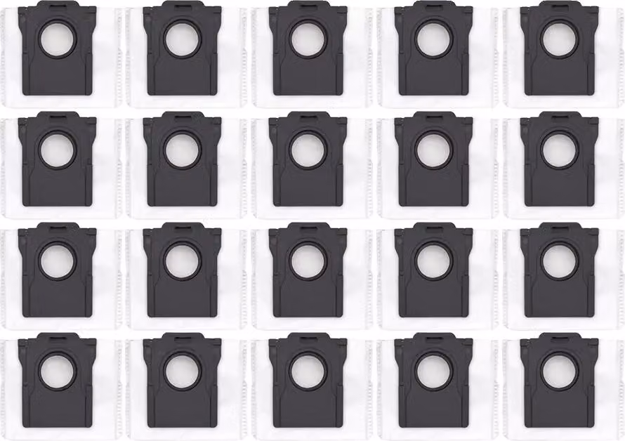 Ricambi per robot aspirapolvere, filtraggio della polvere altamente efficiente, facili da sostituire, 20 pezzi