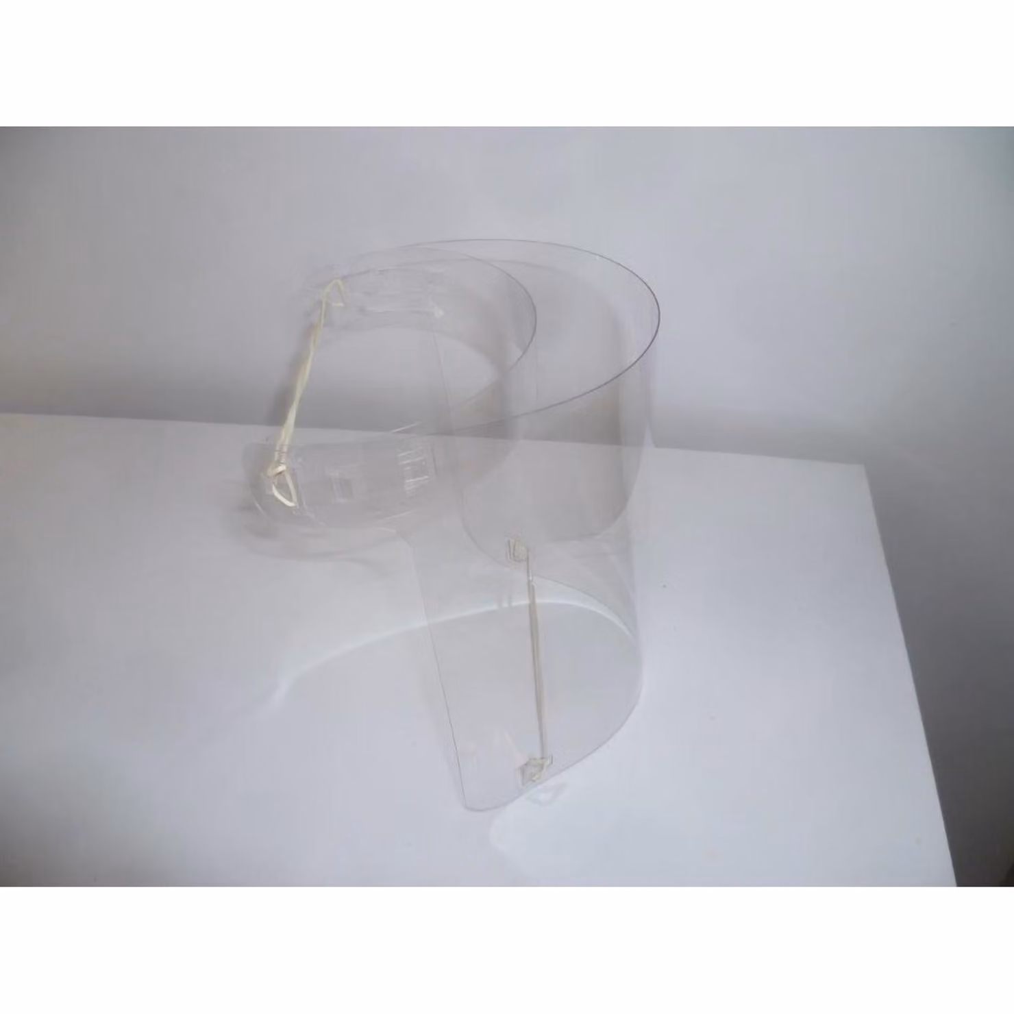 Visiera in plastica Maschera protettiva Visiera protettiva Maschera facciale Protezione facciale Visiera trasparente