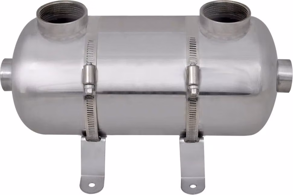 Scambiatore di calore per piscina 355 x 134 mm 40 kW