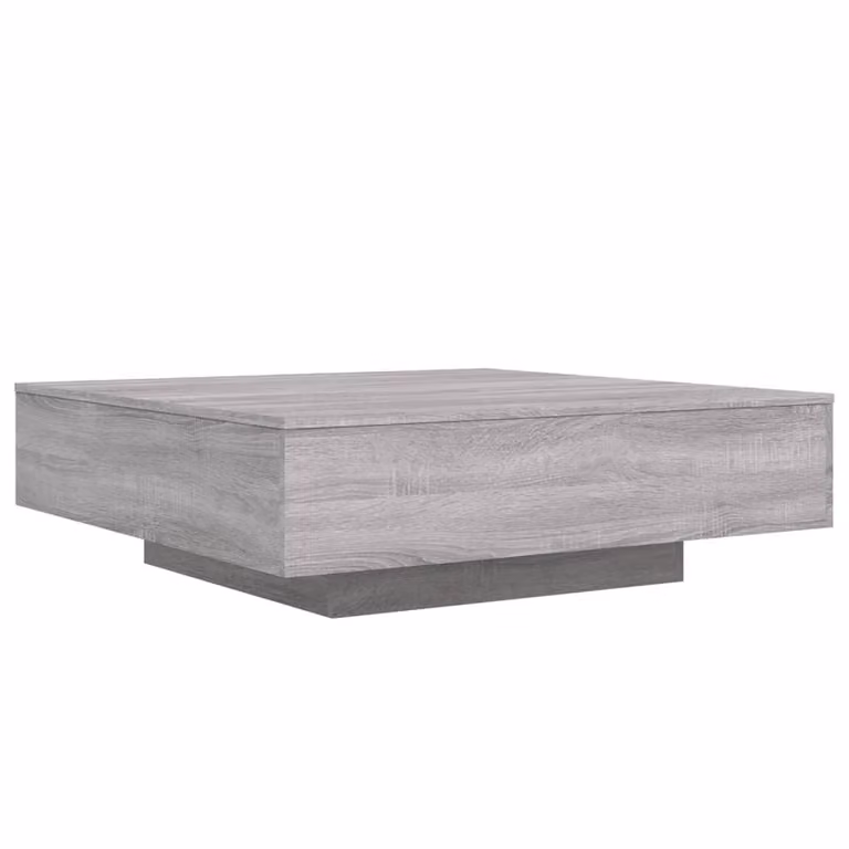Tavolino Salotto Grigio Sonoma 100x100x31 cm Legno Multistrato