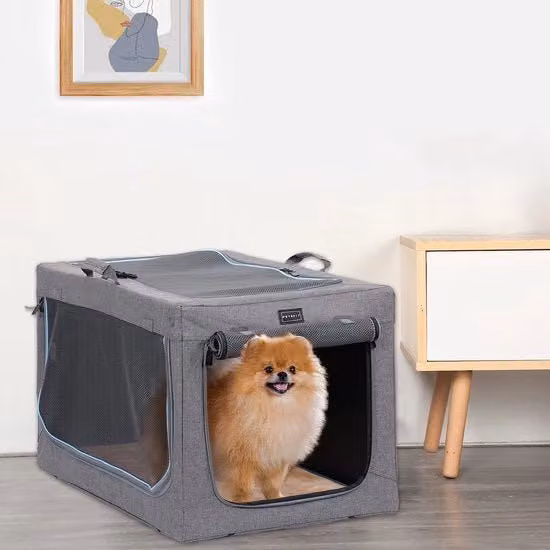 Petsfit Cintura per Cani e Gatti Pieghevole Grigia