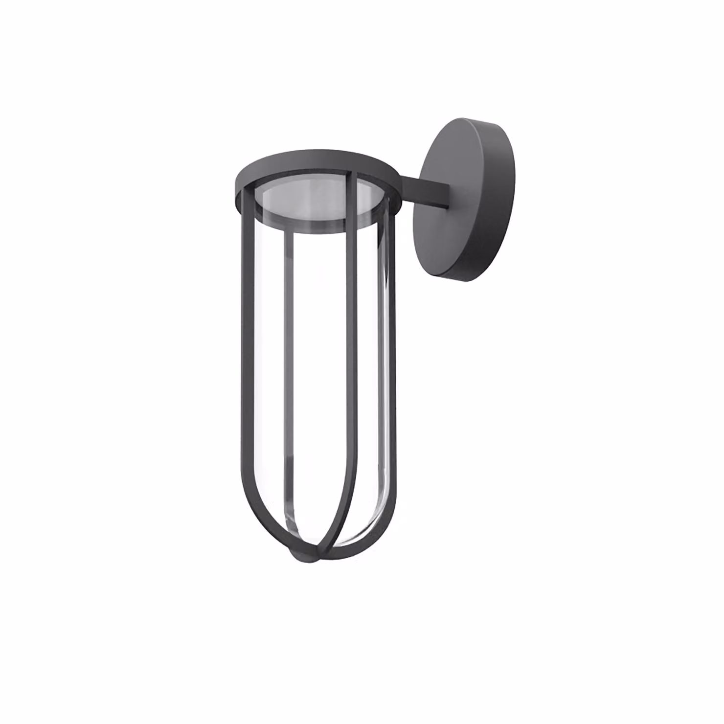 Flos - In Vitro Wall Dimmable 1-10V - Esterno - Antracite