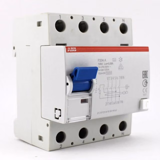 Differenziale puro classe A 0,03A 4 moduli 125A Abb