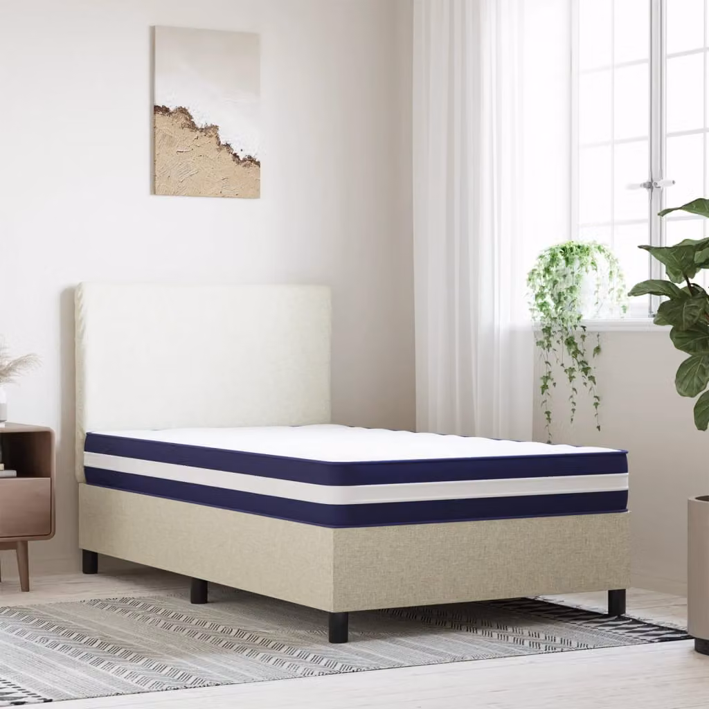 vidaXL Materasso a Molle Insacchettate Medio Rigido 100x200 cm