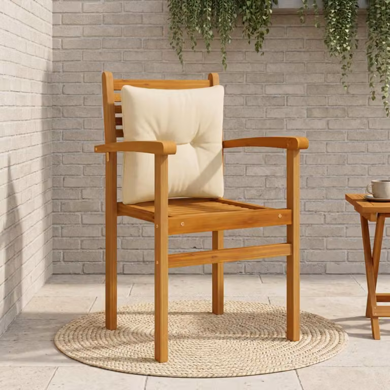 Cuscino per schienale vidaXL PUTTEN in poliestere beige