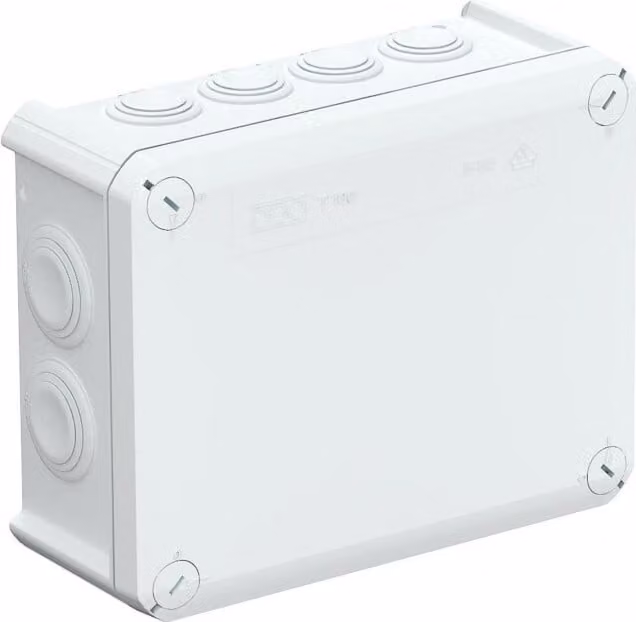 OBO IP66 T160 RW scatola di giunzione 190x150x77 bianco